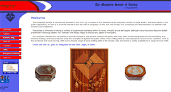 Desktop Screenshot of marquetryvic.org.au